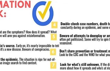 Politifact.com/Poynter Institute: 7 ways to avoid misinformation during the coronavirus pandemic