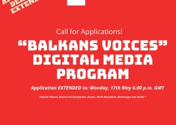 Programi i Medias Dixhitale i “Balkans Voices”: Thirrje për aplikime për aktorë të rinj në media në sektorin e medias dixhitale në Ballkanin Perëndimor