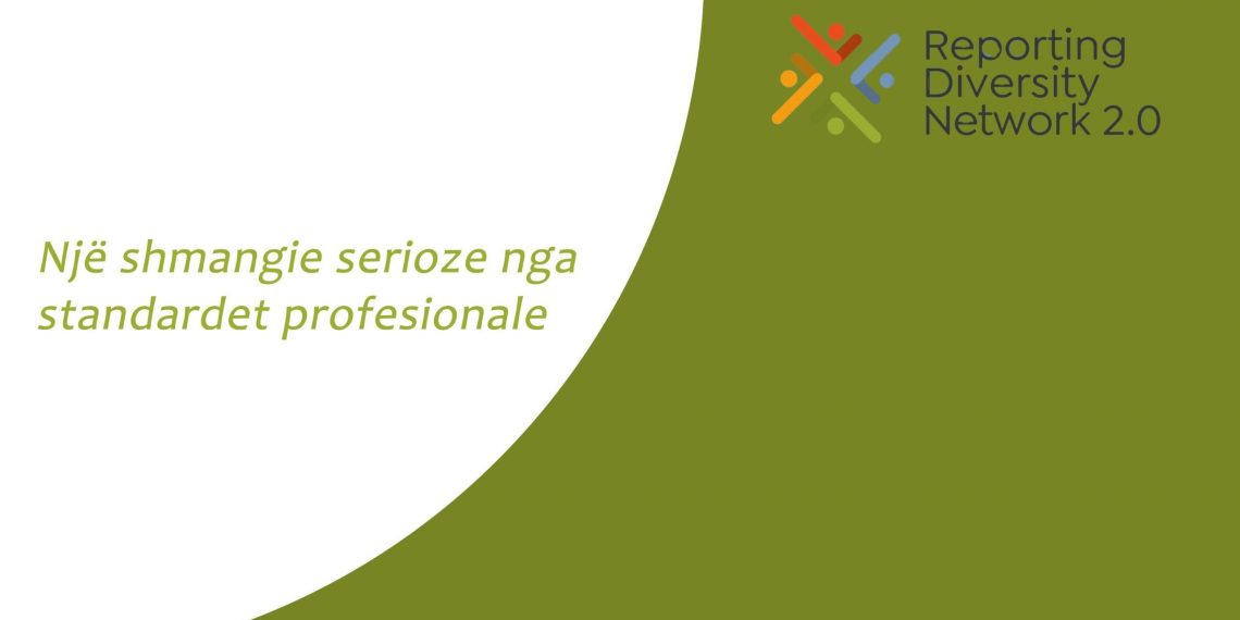 Një shmangie serioze nga standardet  profesionale