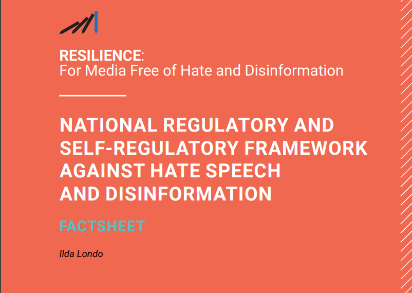 National regulatory and self-regulatory framework against hate speech and disinformation in Albania