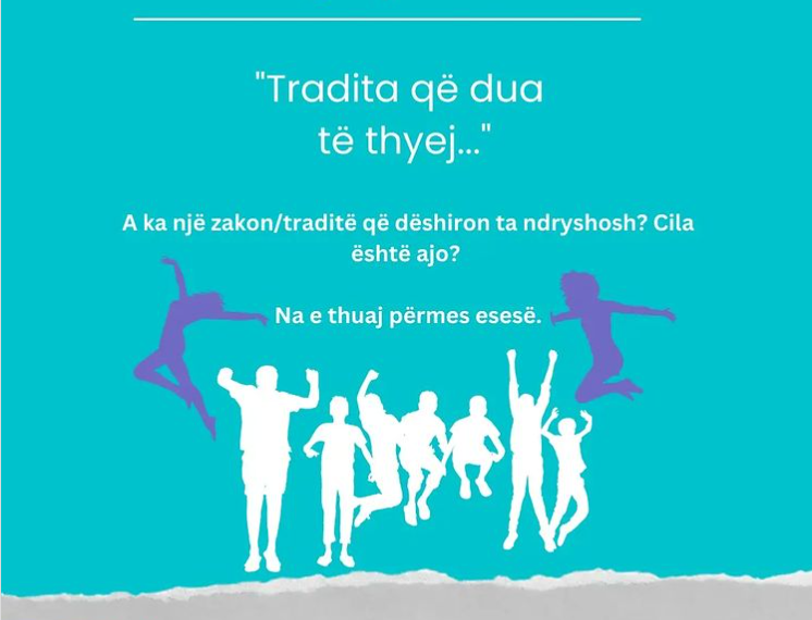 Center for Education and Social Advancement shpall thirrjen për ese me temën “Tradita që dua të thyej…”