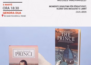 Takimi i radhës i Dua Librin – “Princi” nga Niccolò Macchiavelli