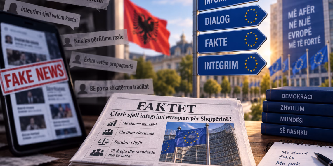 Dezinformimi dhe beteja për kuptimin e integrimit evropian