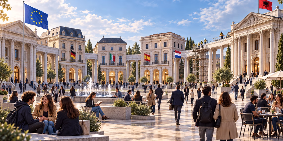 Pax Europea dhe integrimi i fundmë i shtetit shqiptar